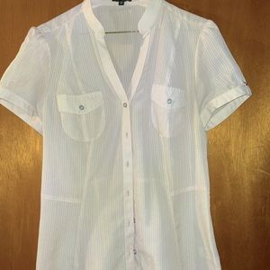 Express short sleeve button down